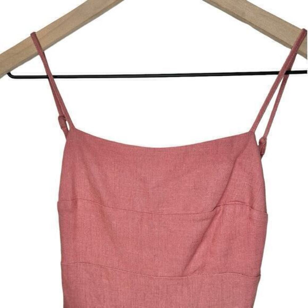 NWT Francesca’s Nancie Tie Back Wide-leg Jumpsuit Size XS - Picture 4 of 7